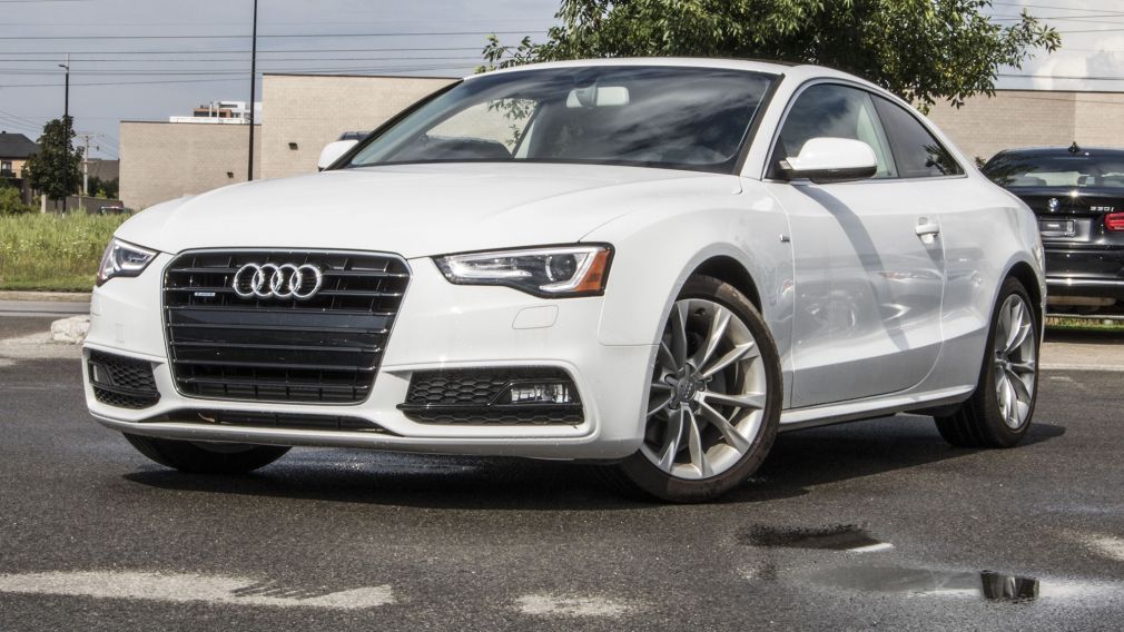 2015 Audi A5 Komfort Auto AWD GPS Sunroof Cuir Bluetooth USB #0