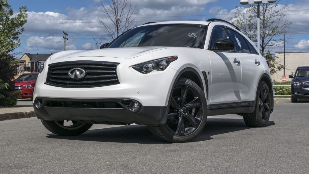 2015 Infiniti QX70 Sport AWD Sunroof GPS Cuir-Ventiler Bluetooth Cam- #0