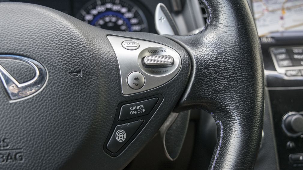 2015 Infiniti QX70 Sport AWD Sunroof GPS Cuir-Ventiler Bluetooth Cam- #15