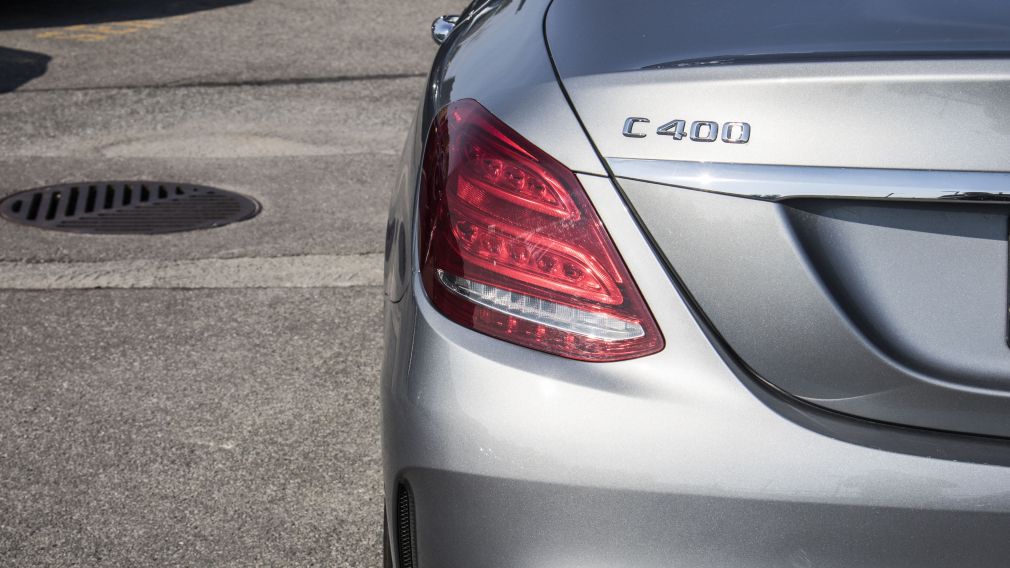 2015 Mercedes Benz C400 C 400 AWD Panoramique GPS Cuir Bluetooth Camera #5