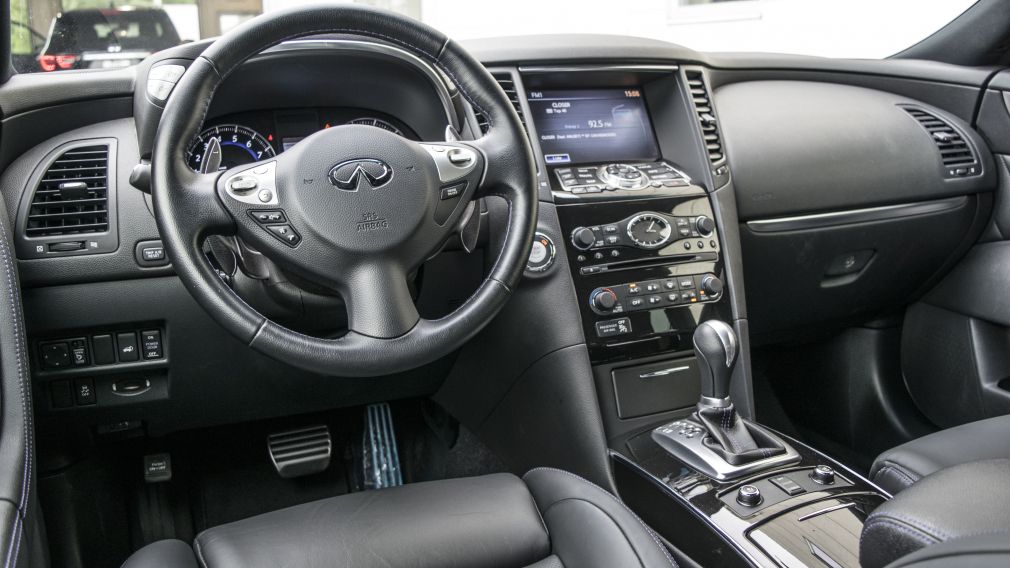 2017 Infiniti QX70 Sport AWD GPS Sunroof Cuir-Chauf Camera Bluetooth #13