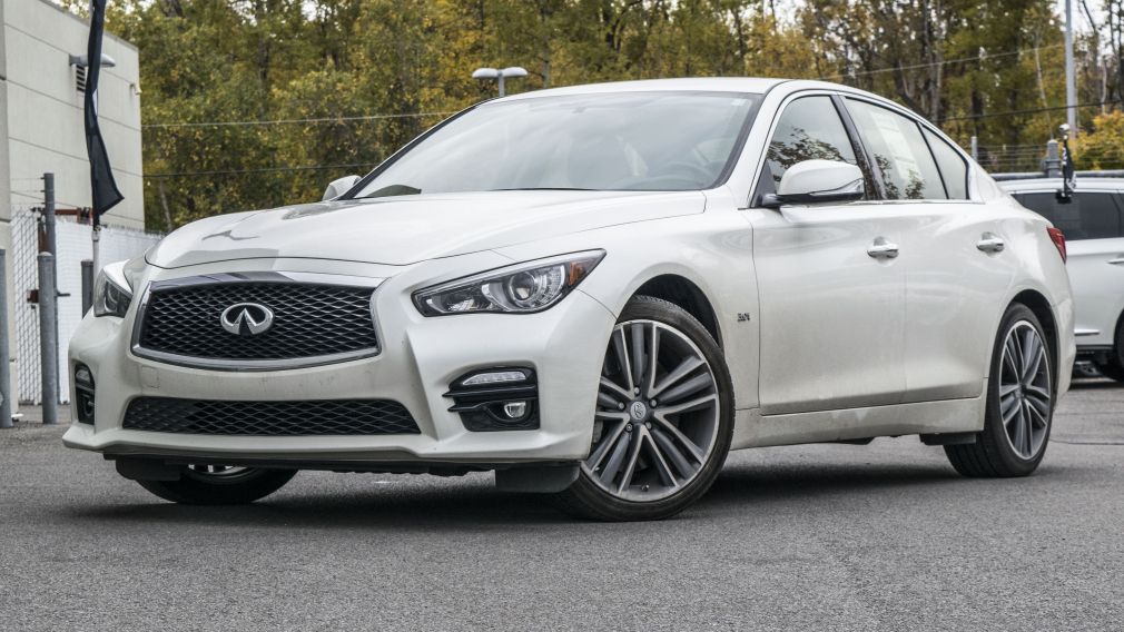 2017 Infiniti Q50 3.0T 300HP SPORT BOSE TOIT MAG 19'' #0