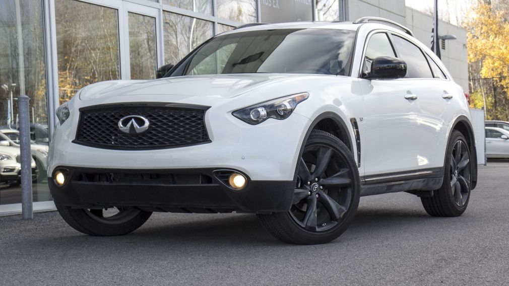 2017 Infiniti QX70 SPORT SIEGE SPORT NAVI SIEGE VENTILÉ MAG 21'' #0