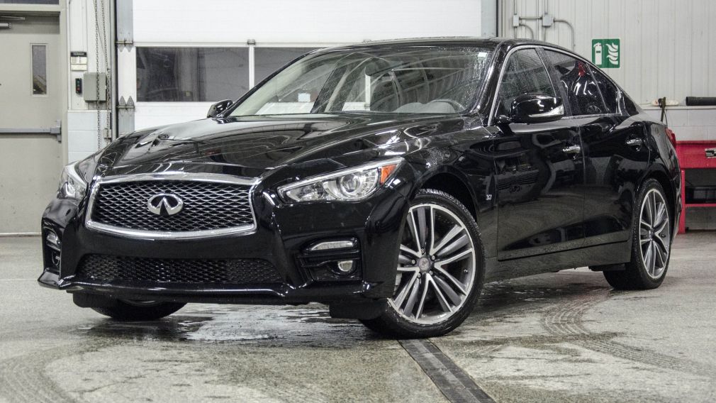 2015 Infiniti Q50 Sport TOIT NAVI BOSE SIEGE SPORT MAG 19'' freins s #0