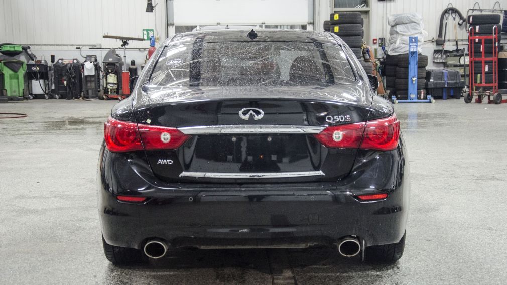 2014 Infiniti Q50 SPORT TECH FULL NOIR #5