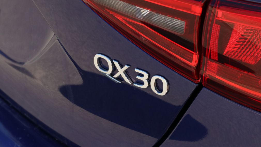 2018 Infiniti QX30 LUXE AWD CAm recul siege chauffant gr elec #10
