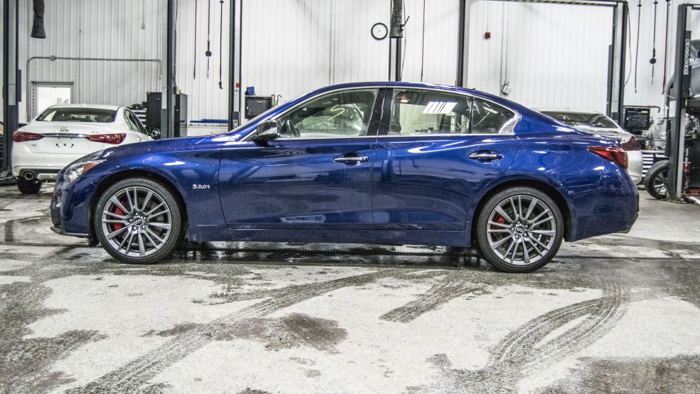 2018 Infiniti Q50 RED SPORT TECH BOSE NAV CRUISE INT #2