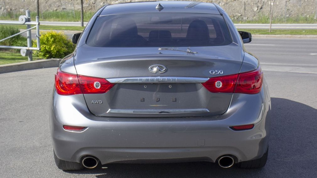 2015 Infiniti Q50 4dr Sdn AWD navi BOSE cam recul #8