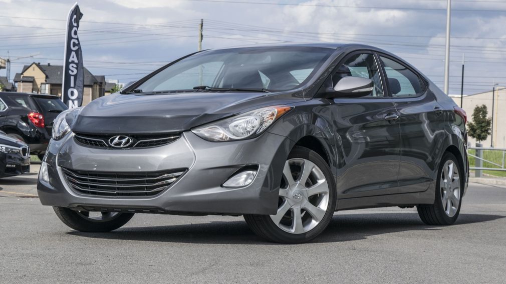 2012 Hyundai Elantra Limited w/Navi full mag toit cuir #0