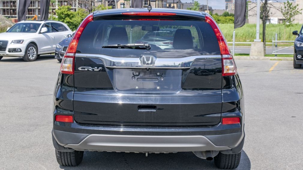 2015 Honda CRV LX Noir bluetooth groupe elec #5