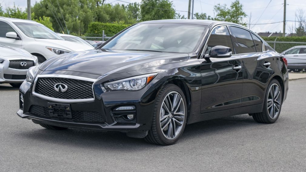 2015 Infiniti Q50 Sport (vraie)Mag 19'' bose toit ouvrant siège et f #3