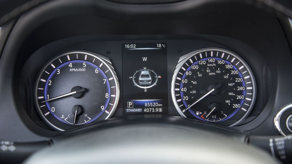 2015 Infiniti Q50 4dr Sdn AWD limited mag 19'' BOSE cam recul #9