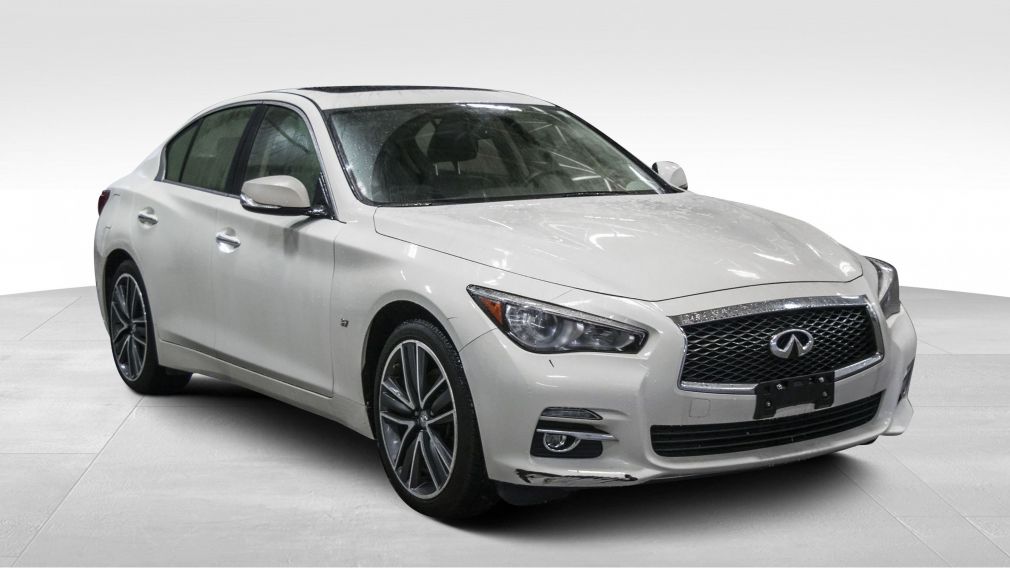 2015 Infiniti Q50 4dr Sdn AWD limited mag 19'' BOSE cam recul #3