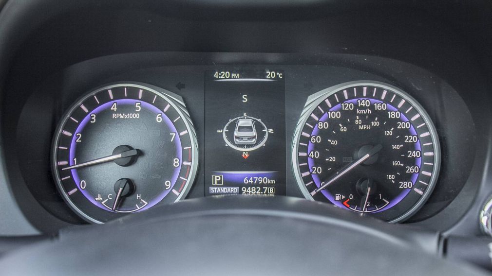 2015 Infiniti Q50 4dr Sdn AWD limited mag 19'' BOSE cam recul #41