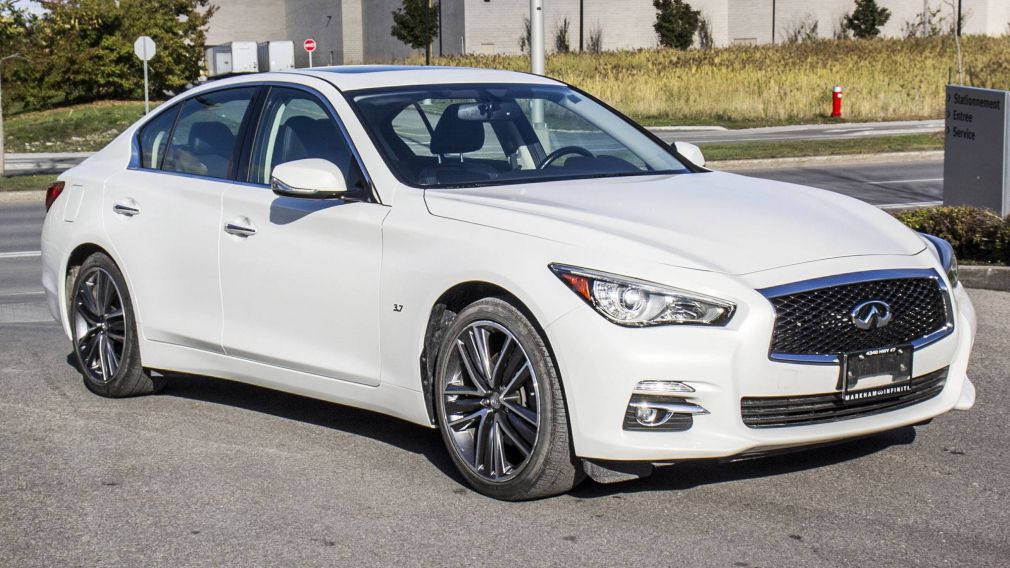 2015 Infiniti Q50 4dr Sdn AWD limited mag 19'' BOSE cam recul #59