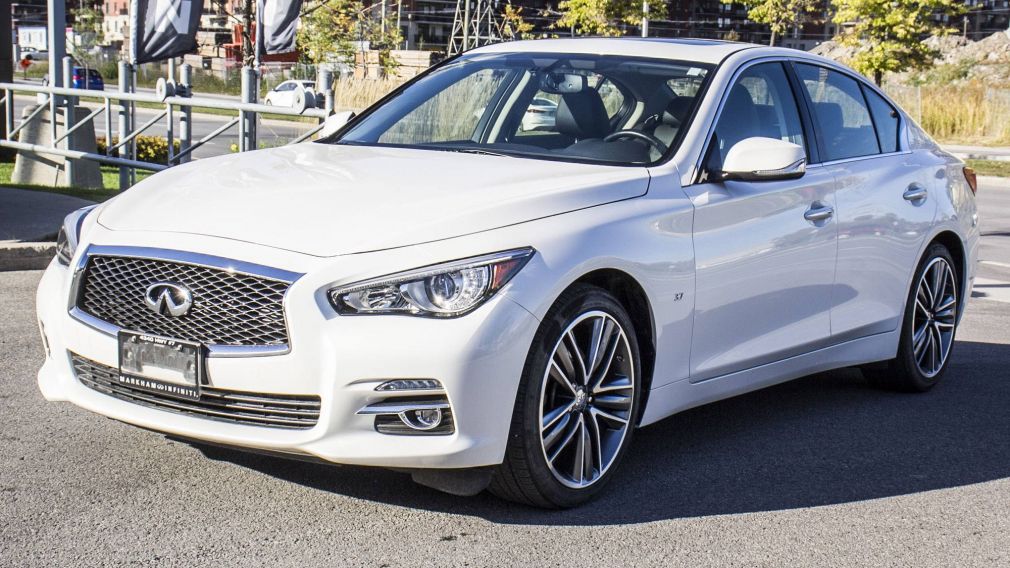 2015 Infiniti Q50 4dr Sdn AWD limited mag 19'' BOSE cam recul #68