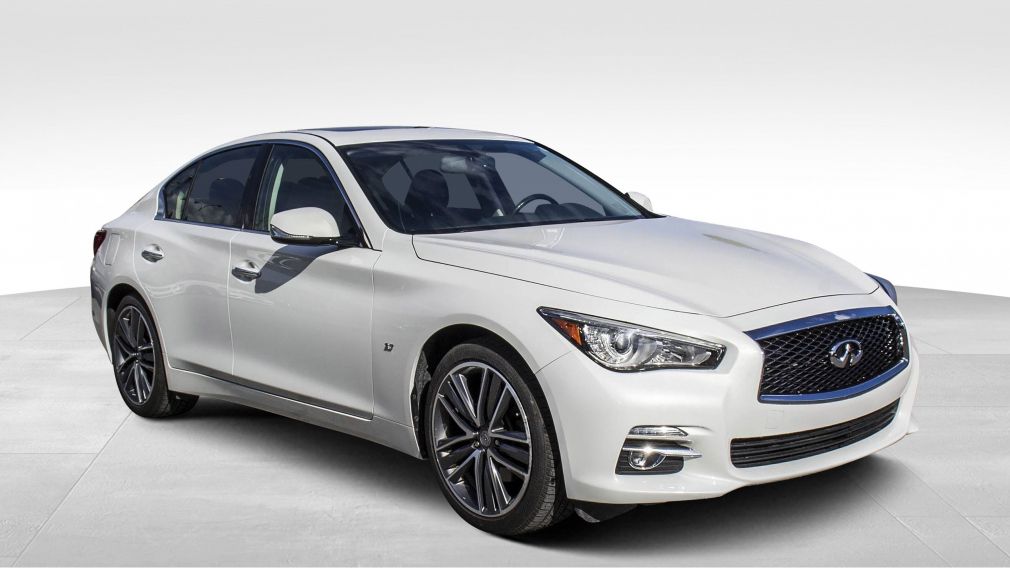 2015 Infiniti Q50 4dr Sdn AWD limited mag 19'' BOSE cam recul #0