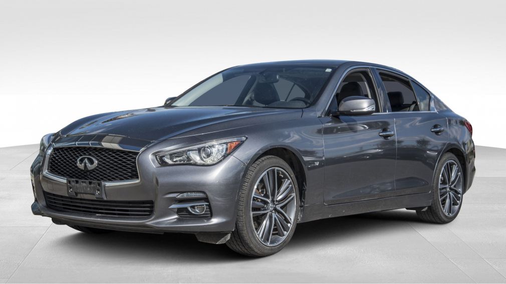 2015 Infiniti Q50 4dr Sdn AWD limited mag 19'' BOSE cam recul #2