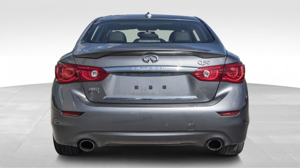 2015 Infiniti Q50 4dr Sdn AWD limited mag 19'' BOSE cam recul #6