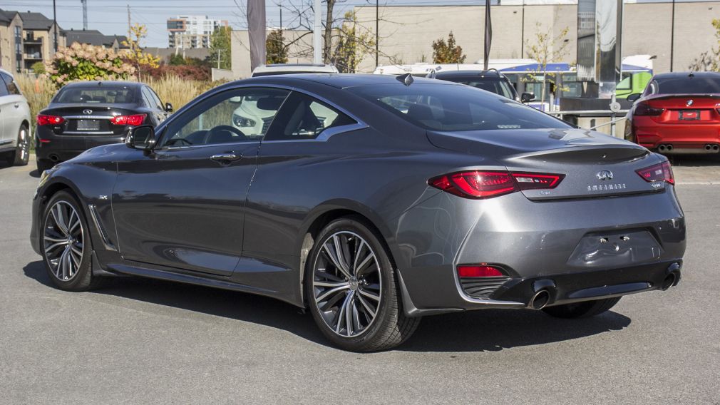 2018 Infiniti Q60 3.0t LUXE CAM RECUL TOIT MAG 19'' CUIR 300HP #5