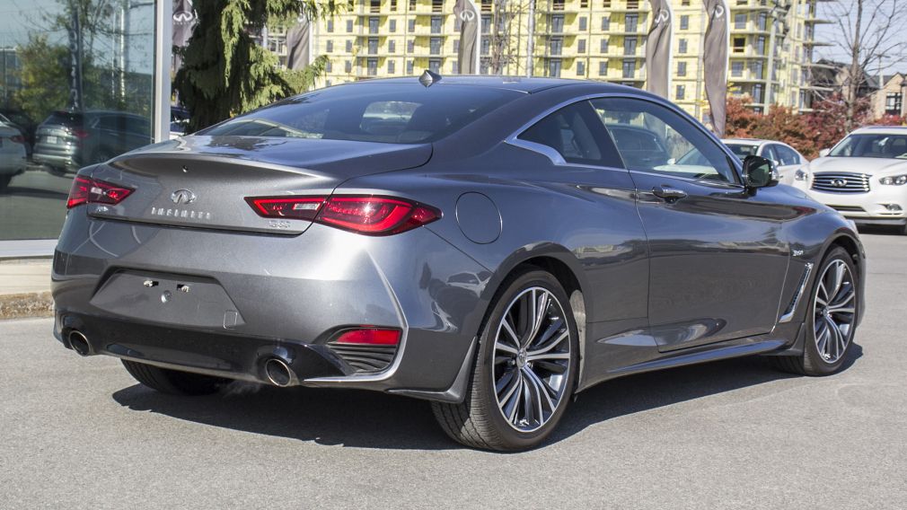 2018 Infiniti Q60 3.0t LUXE CAM RECUL TOIT MAG 19'' CUIR 300HP #7