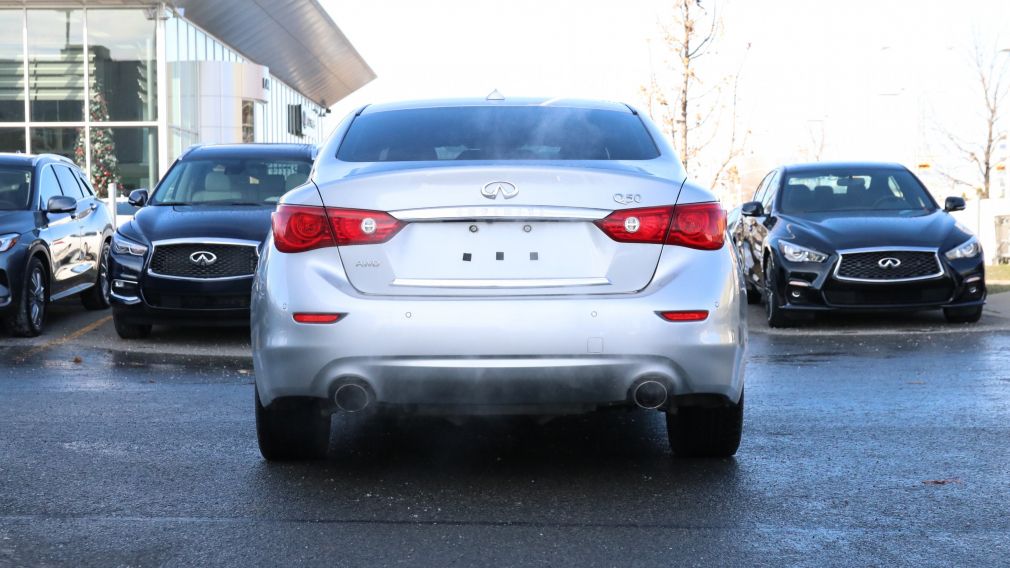 2015 Infiniti Q50 4dr Sdn AWD NAVI BOSE TECH CAM 360', CRUISE INTELL #5