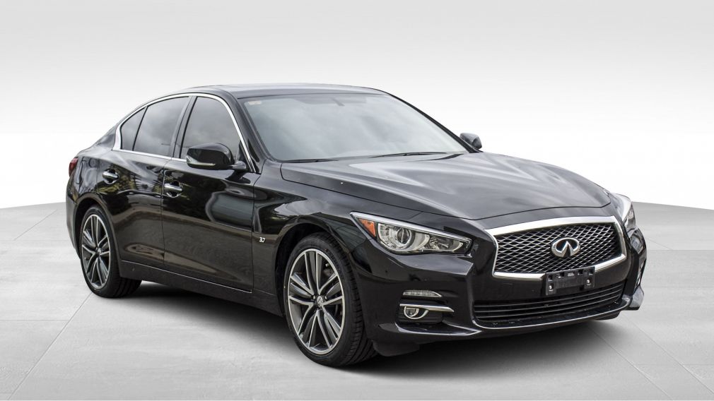 2015 Infiniti Q50 4dr Sdn AWD limited mag 19'' BOSE cam recul #0