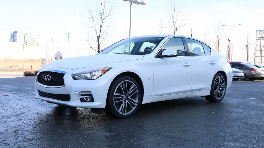 2015 Infiniti Q50 4dr Sdn AWD limited mag 19'' BOSE cam recul #3