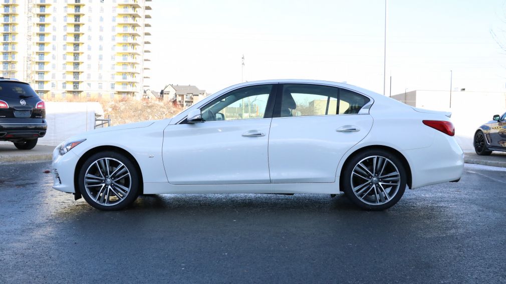 2015 Infiniti Q50 4dr Sdn AWD limited mag 19'' BOSE cam recul #4