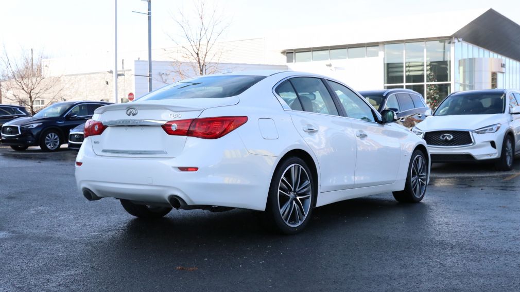 2015 Infiniti Q50 4dr Sdn AWD limited mag 19'' BOSE cam recul #7