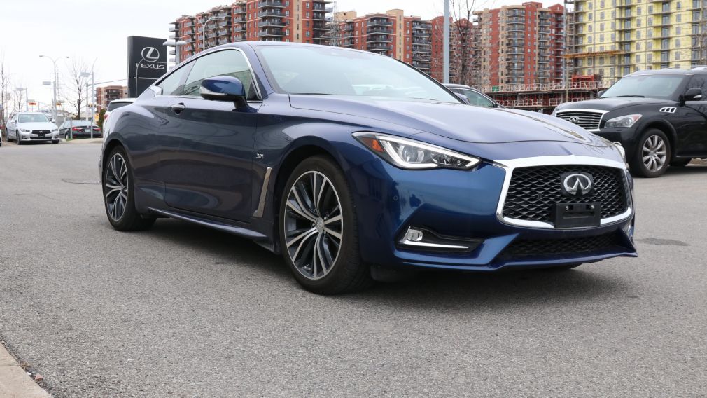 2017 Infiniti Q60 3.0t 300HP DRIVER ASSIST CAM 360'' T #0