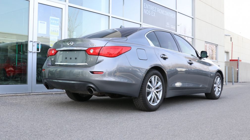 2016 Infiniti Q50 3.0t 300HP DRIVER ASSIST CAM 360'' TOIT BLIND SPOT #7