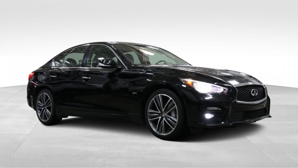 2016 Infiniti Q50 3.0t 300hp SPORT ASSIST BOSE CAM 360'' 19'' #0