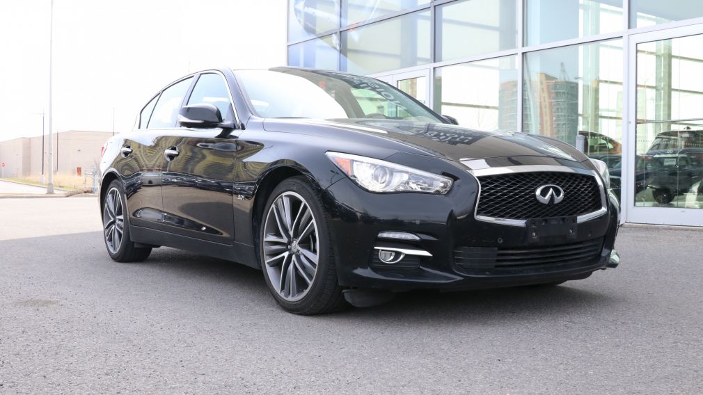 2016 Infiniti Q50 3.0t 300hp TECHNOLOGIE CAM 360 BOSE TOIT MAG 19'' #0