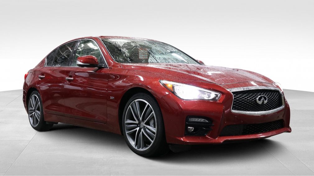 2016 Infiniti Q50 3.0t 300HP SPORT TECH MAG 19'' BOSE CAM 360 DRIVER #0