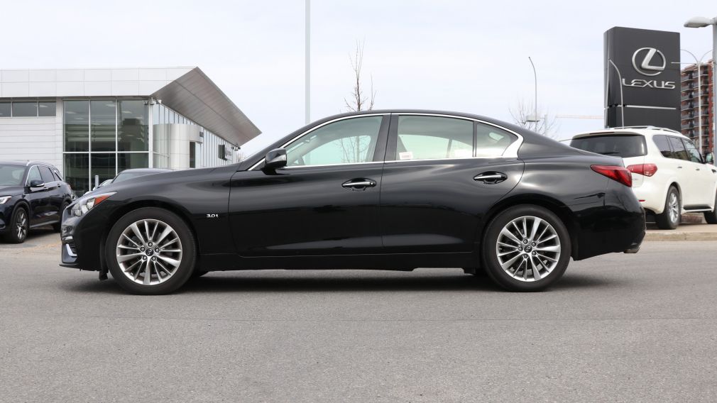 2018 Infiniti Q50 3.0t LUXE CAM RECUL CUIR TOIT OUVRANT #4