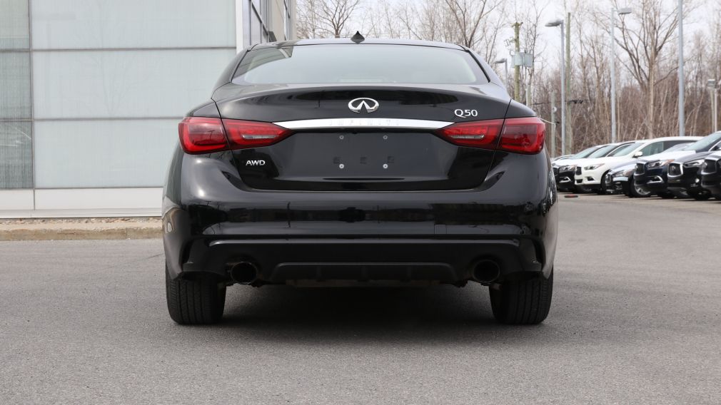 2018 Infiniti Q50 3.0t LUXE CAM RECUL CUIR TOIT OUVRANT #5