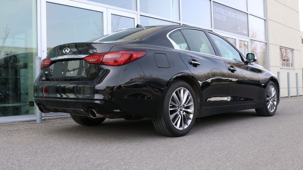 2018 Infiniti Q50 3.0t LUXE CAM RECUL CUIR TOIT OUVRANT #6