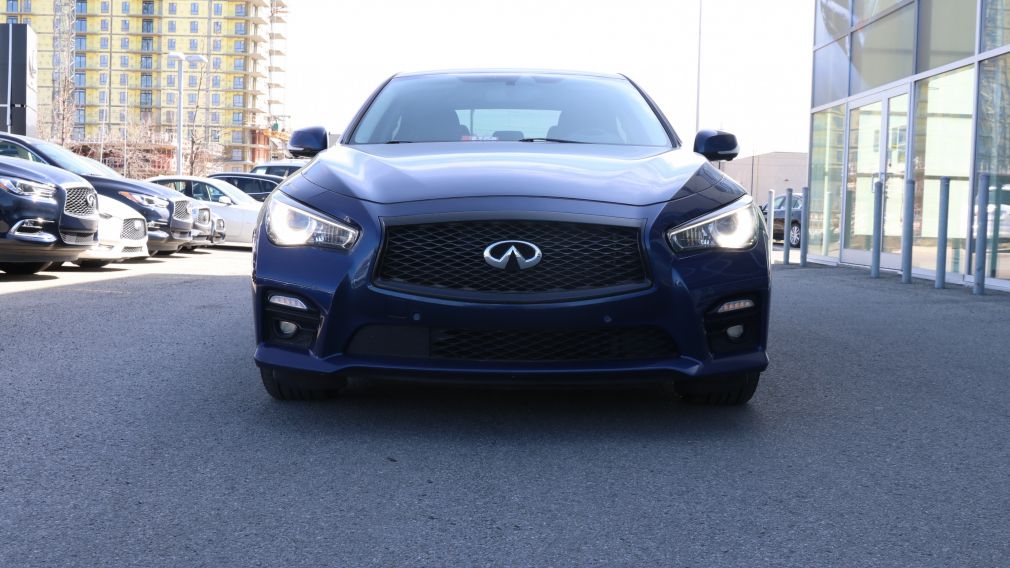 2016 Infiniti Q50 Red Sport 400 HP TOIT CUIR MAG 19'' #2