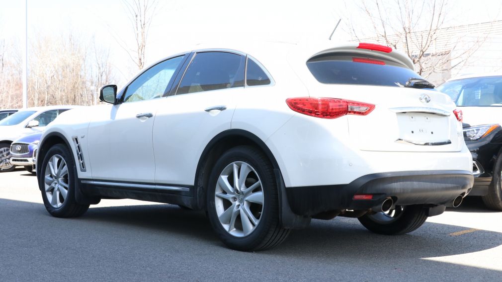 2016 Infiniti QX70 AWD PRIVILEGE NAVI BOSE CAM 360 #4