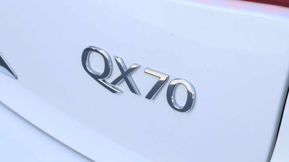 2016 Infiniti QX70 AWD PRIVILEGE NAVI BOSE CAM 360 #9