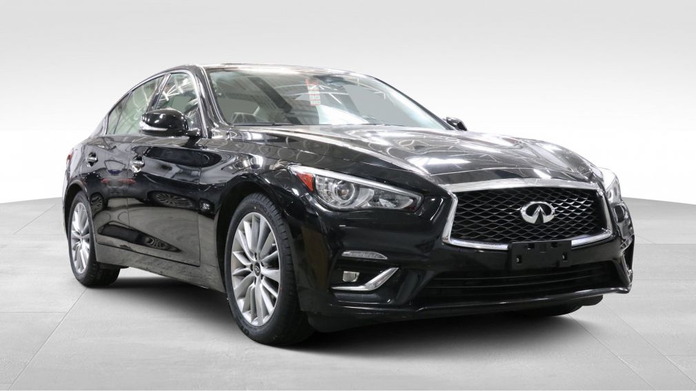 2018 Infiniti Q50 3.0t 300 HP LUXE CAM RECUL CUIR TOIT OUVRANT #0