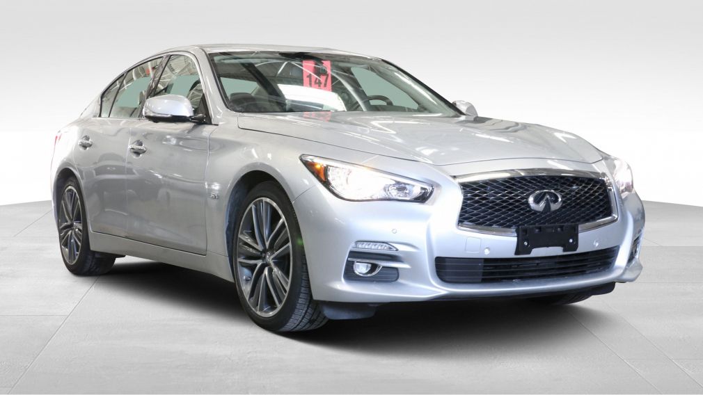 2016 Infiniti Q50 3.0t 300hp TECH CAM 360 BOSE Toit FULL MAG 19'' #0