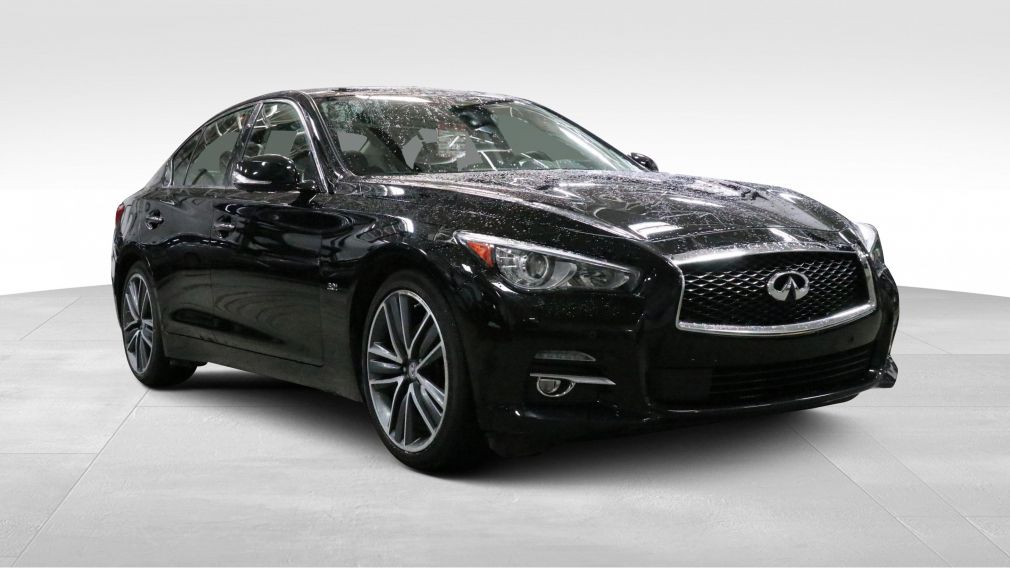 2016 Infiniti Q50 3.0t 300hp TECH CAM 360 BOSE Toit FULL MAG 19'' #0