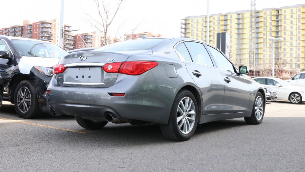 2017 Infiniti Q50 3.0t  300HP CAM RECUL TOIT CUIR BLUETOOTH #7