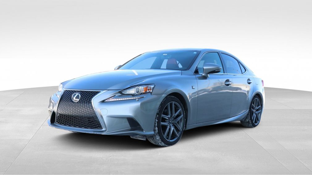 2015 Lexus IS250 AWD F SPORT ROOF MAG RED INTERIOR #3