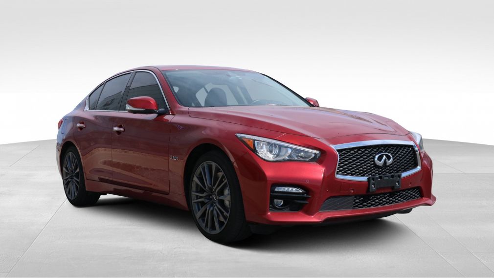 2016 Infiniti Q50 Red Sport 400 FULL TECH #0