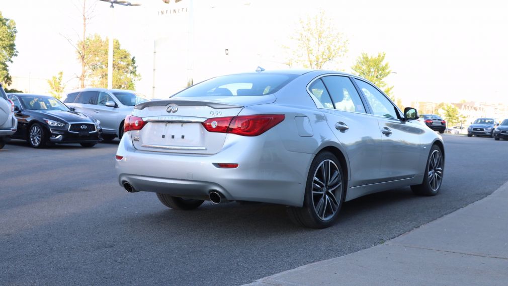 2015 Infiniti Q50 Limited 19'' mag BOSE cam recul toit #7