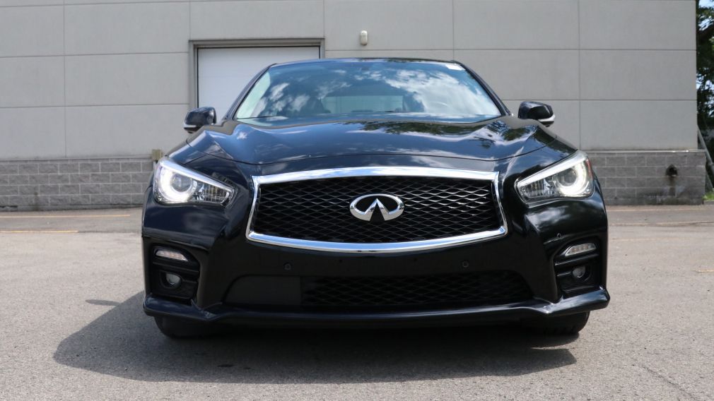 2016 Infiniti Q50 Red Sport 400 CUIR TOIT NAV MAGS 19 POUCES #2