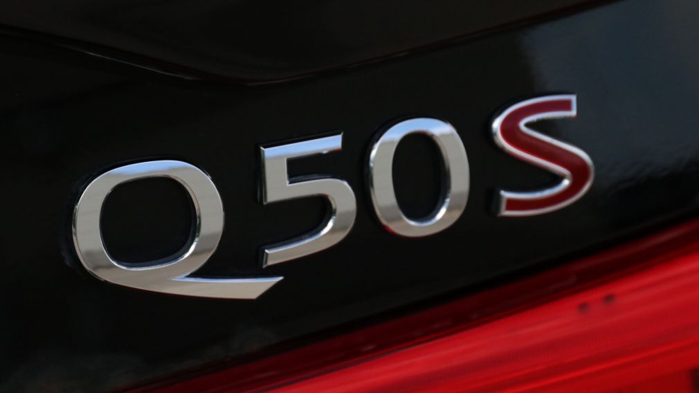 2016 Infiniti Q50 Red Sport 400 CUIR TOIT NAV MAGS 19 POUCES #9